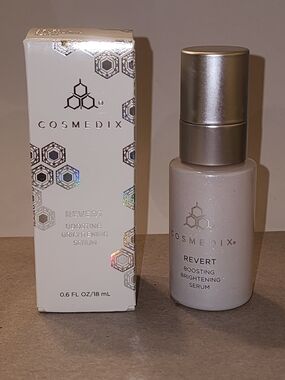 COSMEDIX Revert Boosting Brightening Serum - White & Silver